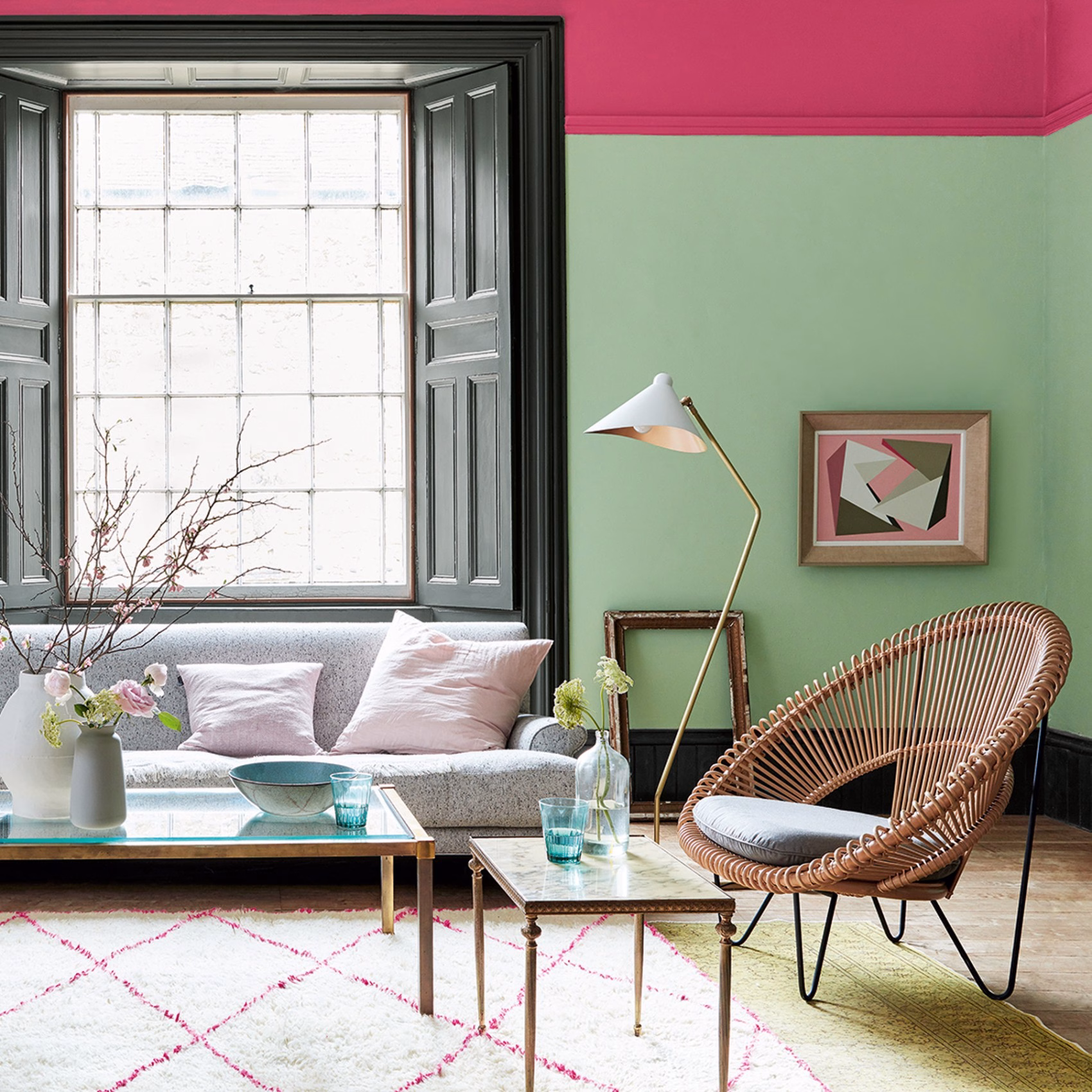 Краска Little Greene цвет Pea Green 91 Intelligent Masonry 5 л