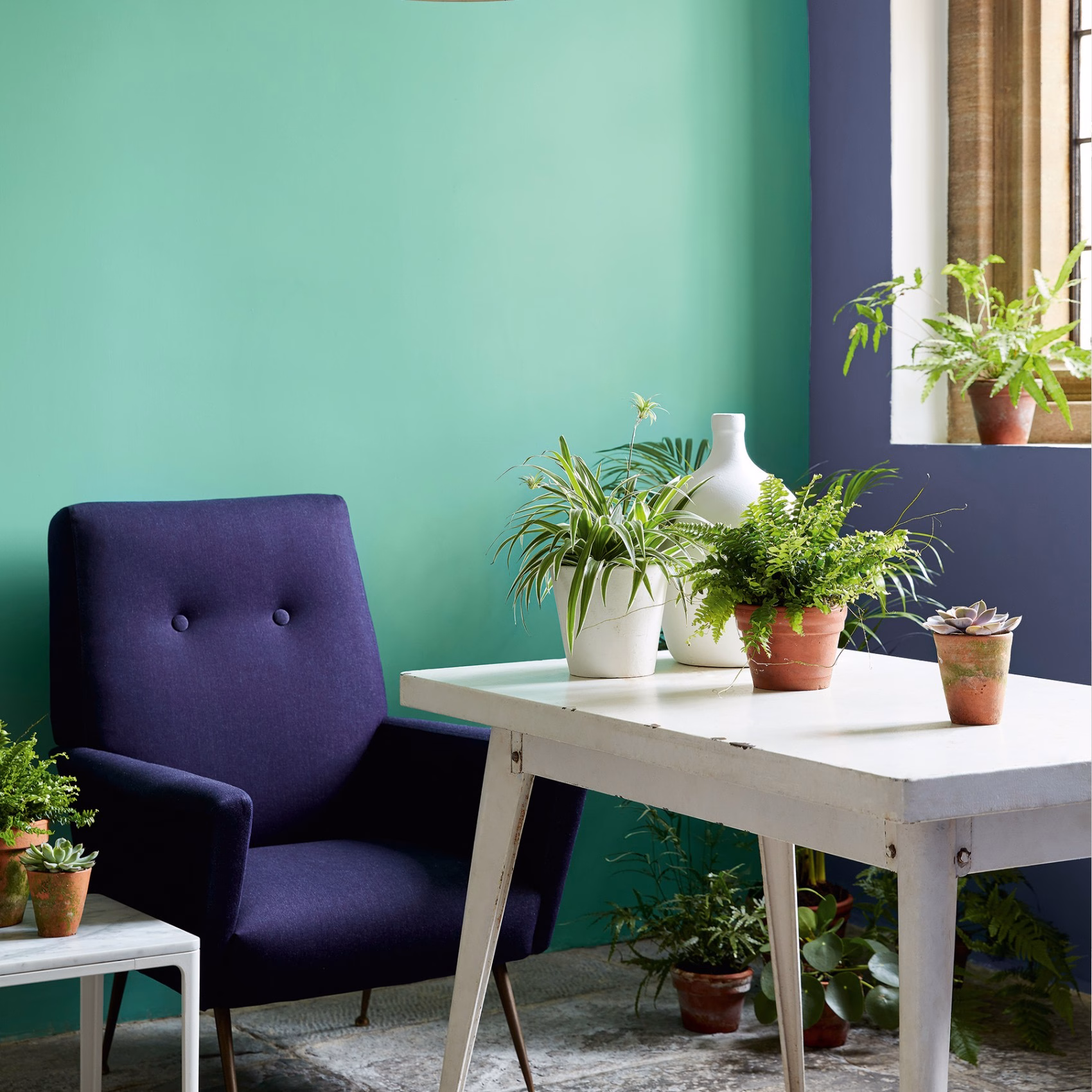 Краска Little Greene цвет Green Verditer 92 Intelligent Masonry 5 л