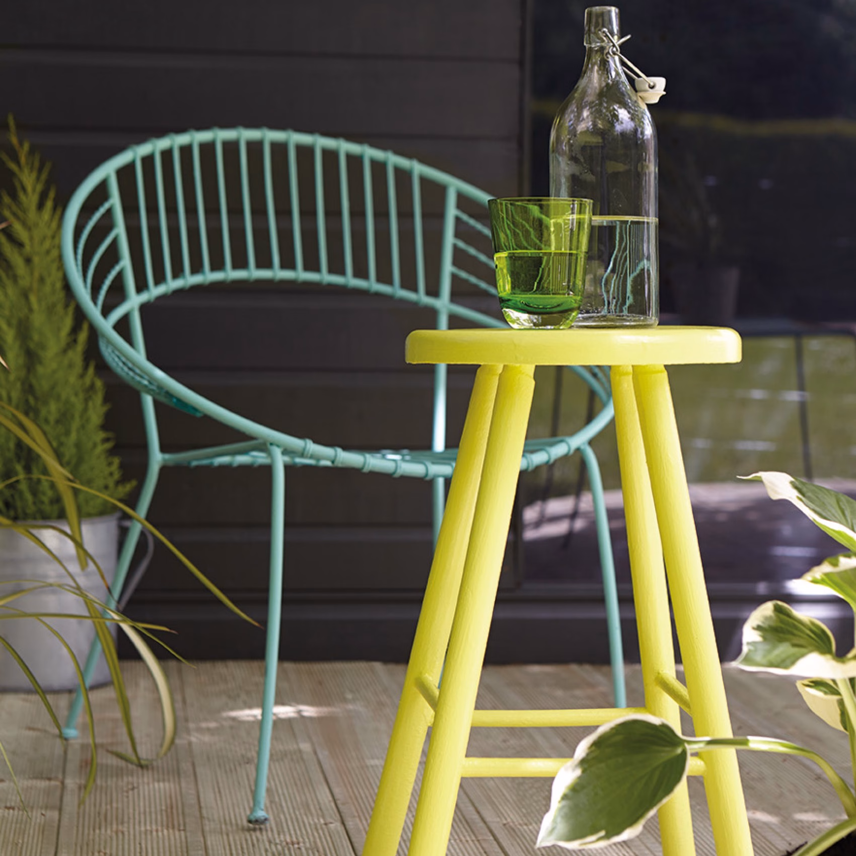 Краска Little Greene цвет Turquoise Blue 93 Intelligent Masonry 5 л