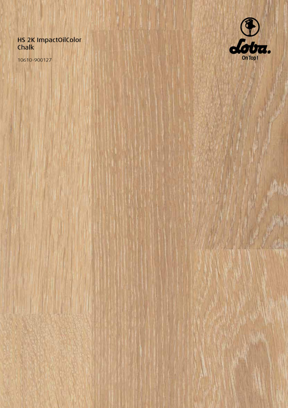 Цветное двухкомпонентное масло Loba HS 2K ImpactOil Color чалк 0,75 л