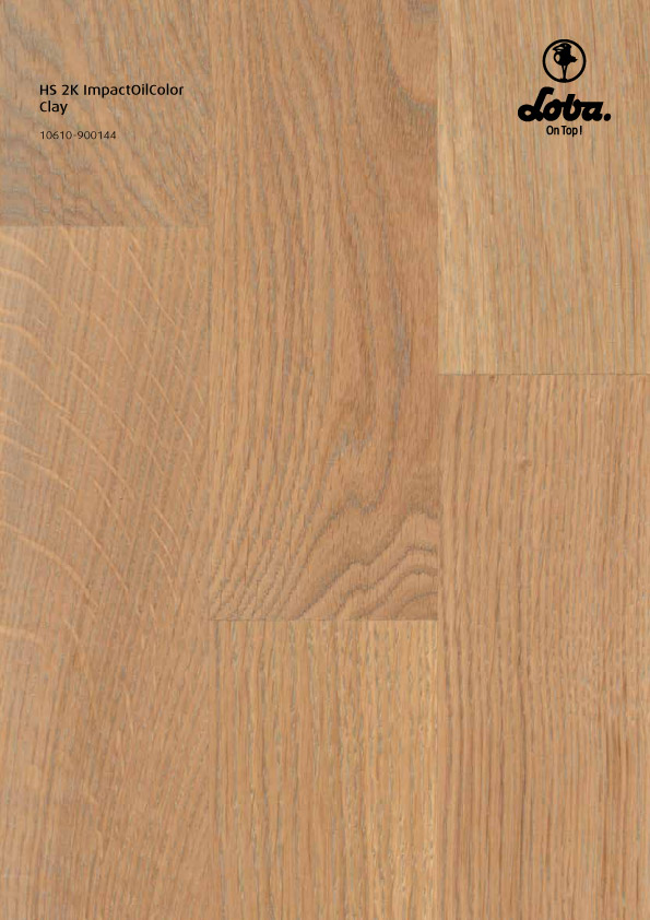 Цветное двухкомпонентное масло Loba HS 2K ImpactOil Color клэй 0,1 л