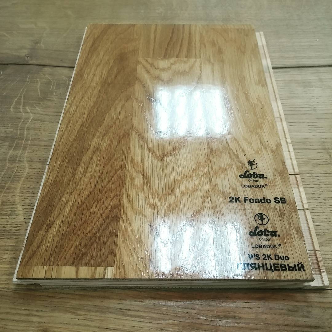 Лак для паркета Loba 2K DUO глянцевый 5 кг