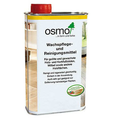 Эмульсия для ухода и очистки древесины Osmo 3087 WPR Wachspflege und Reinigungsmittel Белая 1 л