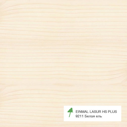 Однослойная лазурь Osmo Einmal-Lasur HS Plus 9211 Белая ель 0,125 л