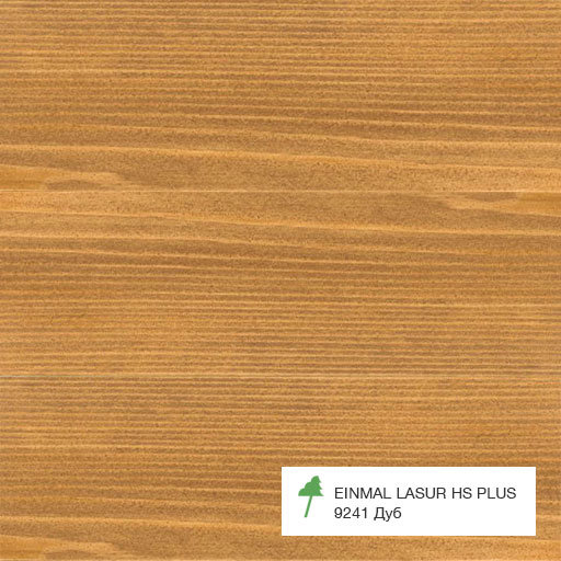 Однослойная лазурь Osmo Einmal-Lasur HS Plus 9241 Дуб 0,125 л
