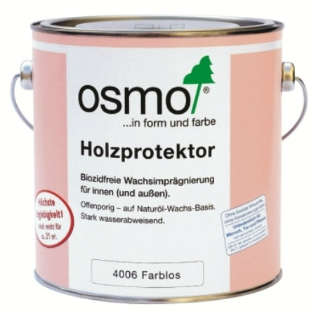 Водоотталкивающая пропитка для древесины Osmo Holzprotektor 4006 0,18 л Водоотталкивающая пропитка для древесины Osmo Holzprotektor 4006 0,18 л