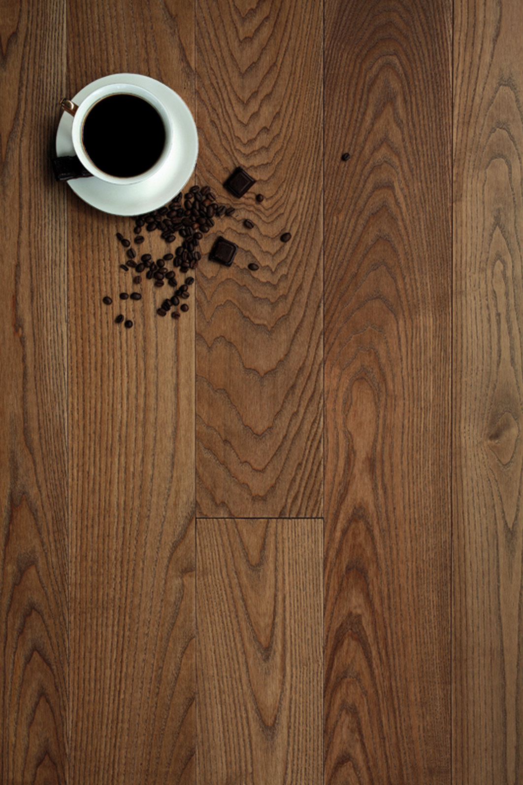 Инженерная доска Hajnowka Ясень Mocca 500-2000×145×15