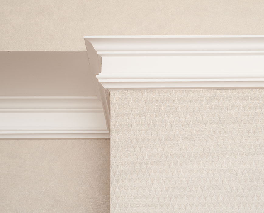 Потолочный плинтус под покраску Orac Decor Orac Luxxus C321 2000×50×99 фото в интерьере