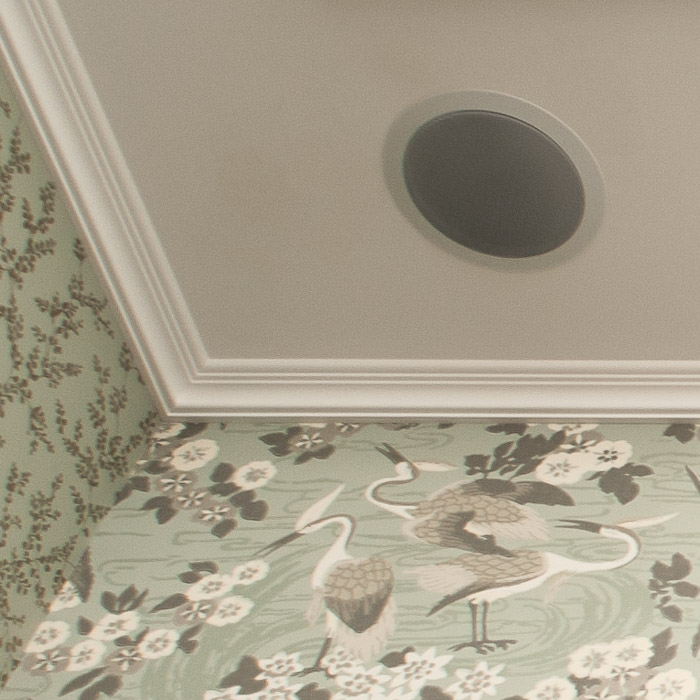 Потолочный плинтус под покраску Orac Decor Orac Luxxus C322 2000×42×50 фото в интерьере