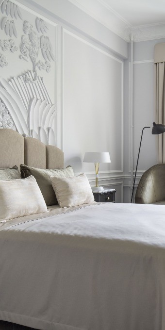 Потолочный плинтус под покраску Orac Decor Orac Luxxus C338B 2000×182×182 фото в интерьере