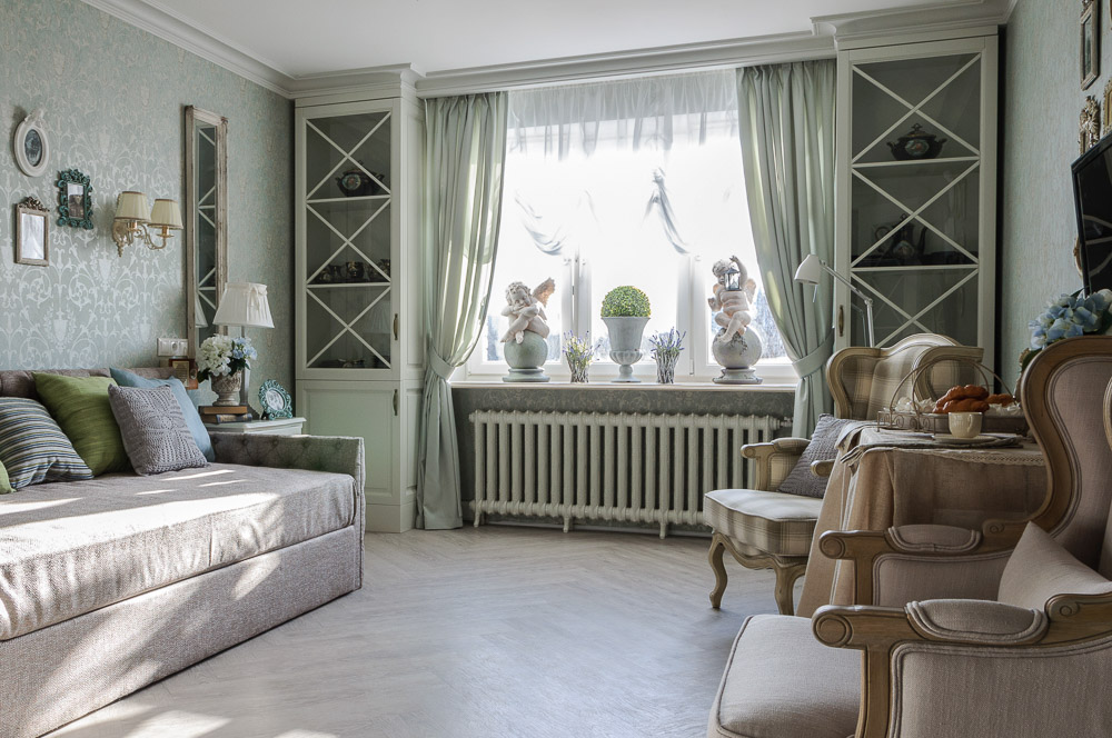 Потолочный плинтус под покраску Orac Decor Select C341 2000×122×88 фото в интерьере