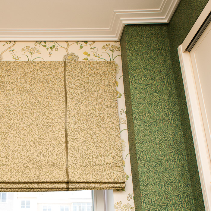 Потолочный плинтус под покраску Orac Decor Orac Luxxus C355 2000×111×35 фото в интерьере