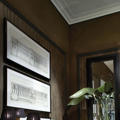 Потолочный плинтус под покраску Orac Decor Orac Luxxus C360 2000×60×21 фото в интерьере