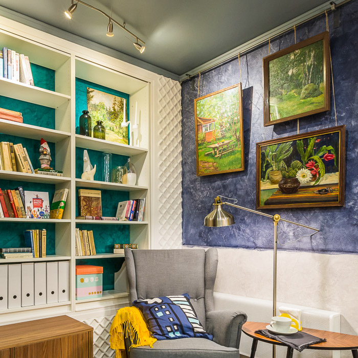 Потолочный плинтус под покраску Orac Decor Orac Luxxus C360 2000×60×21 фото в интерьере