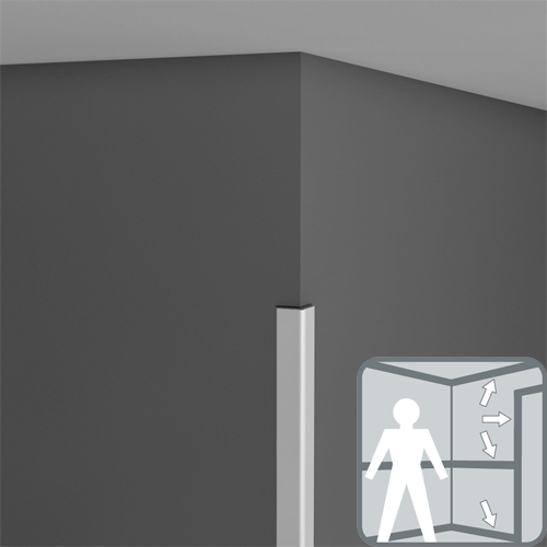 Потолочный плинтус под покраску Orac Decor Orac Axxent CX134 2000×30×30