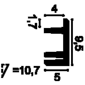 Потолочный плинтус под покраску Orac Decor Modern L3 C381 с подсветкой 2000×50×95