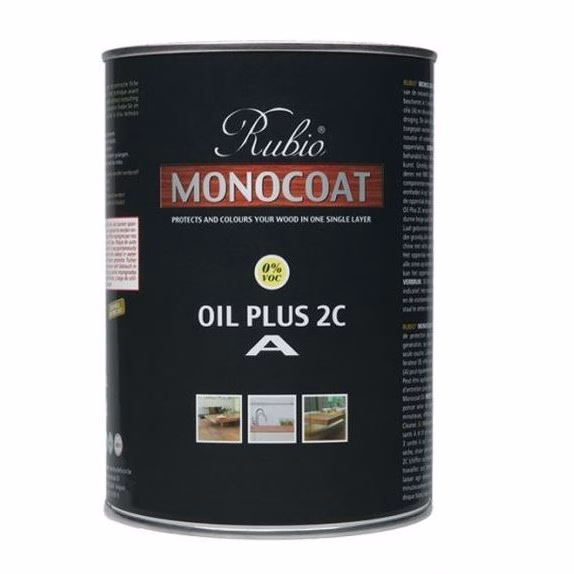 Цветное масло Rubio Monocoat Oil Plus 2C Black 0,02 л