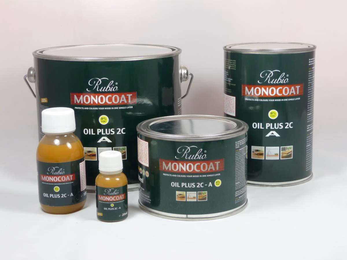 Цветное масло Rubio Monocoat Oil Plus 2C Black 0,02 л