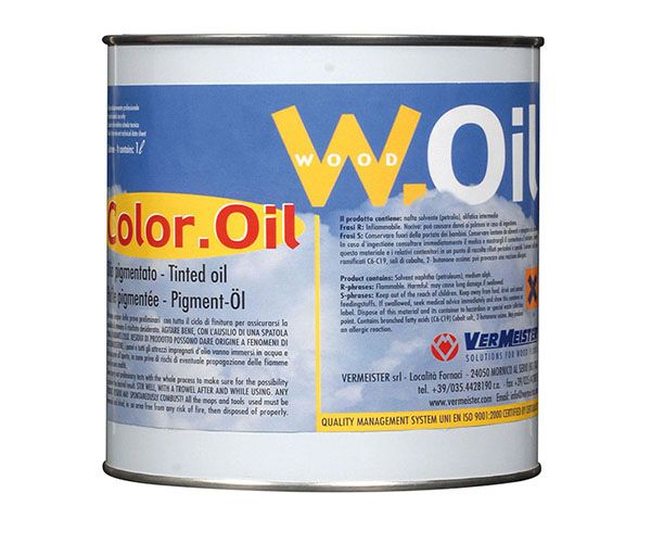 Морилка на масляной основе Vermeister Color Oil black 1 л