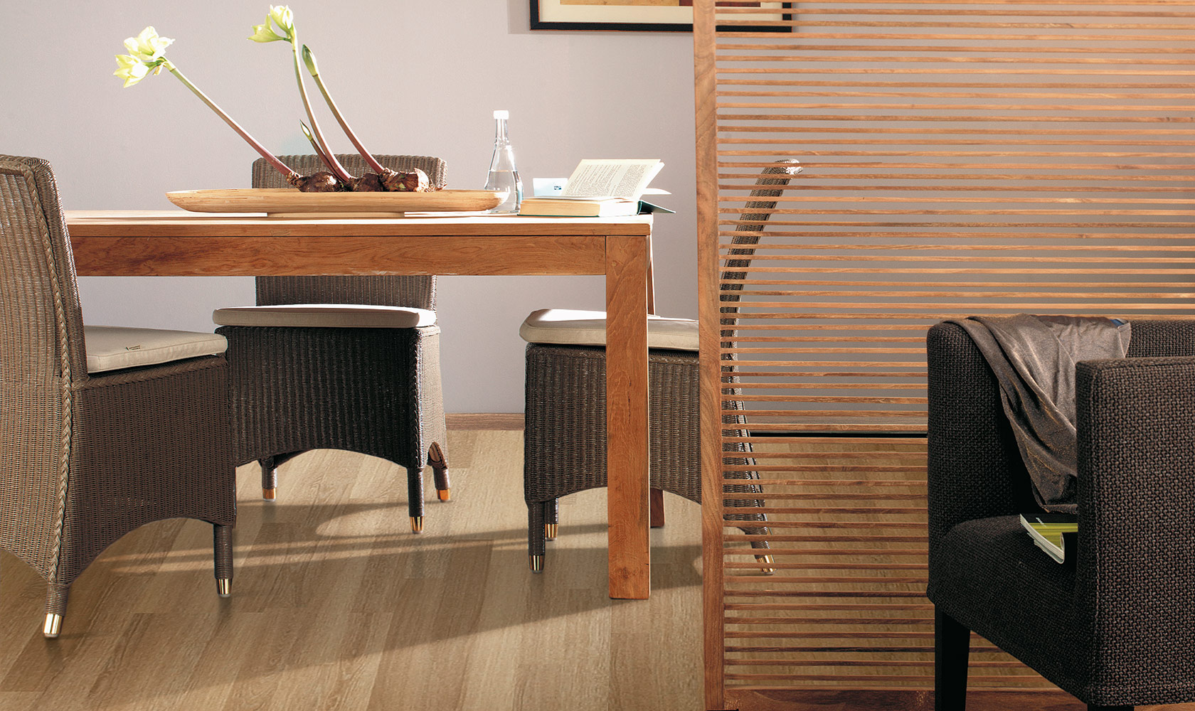 Ламинат Balterio Senator Дуб потертый 424 фото в интерьере