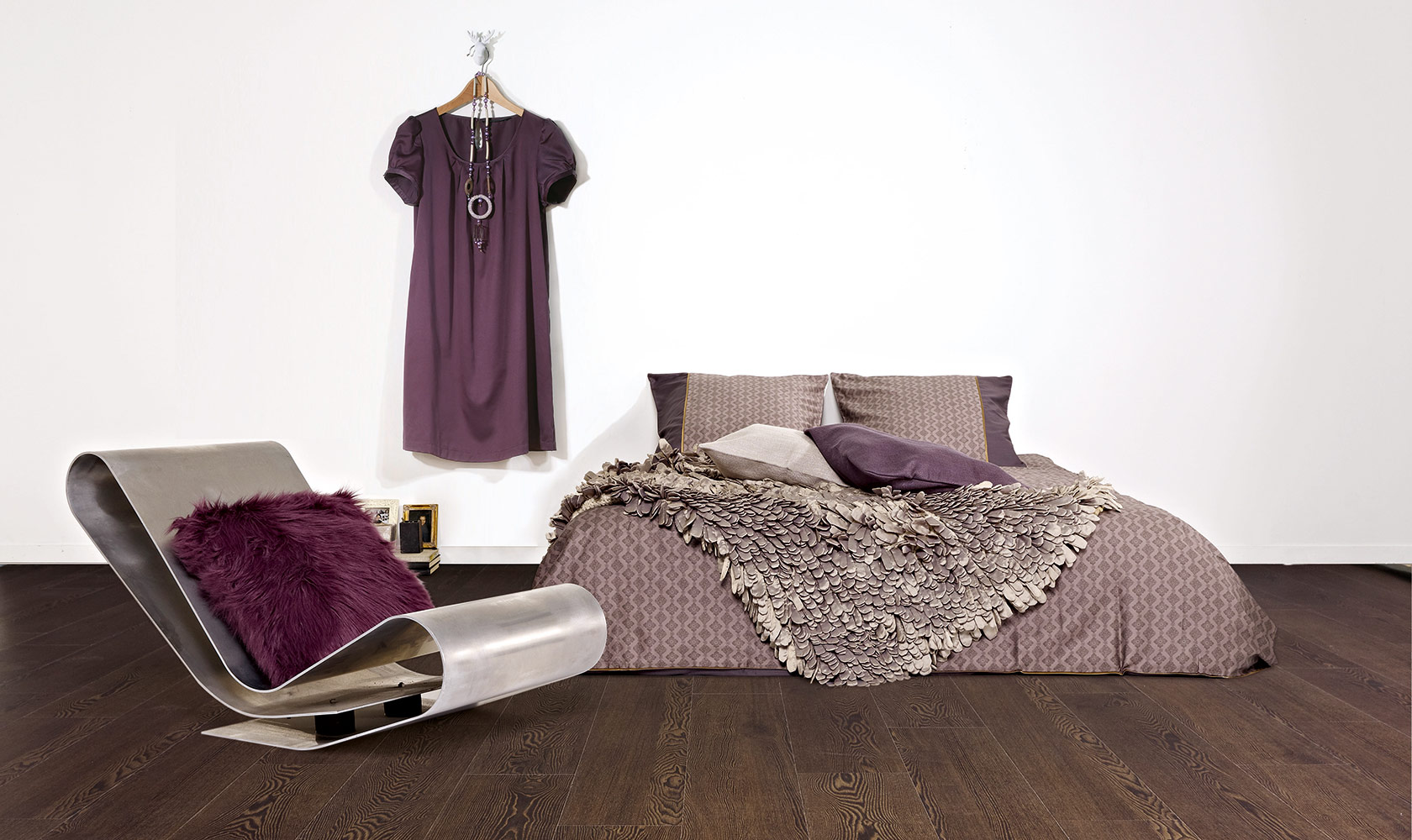 Ламинат Balterio Senator Венге Африка 665 фото в интерьере