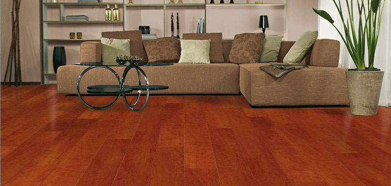 Ламинат Balterio Stretto вишня дикая 694 фото в интерьере