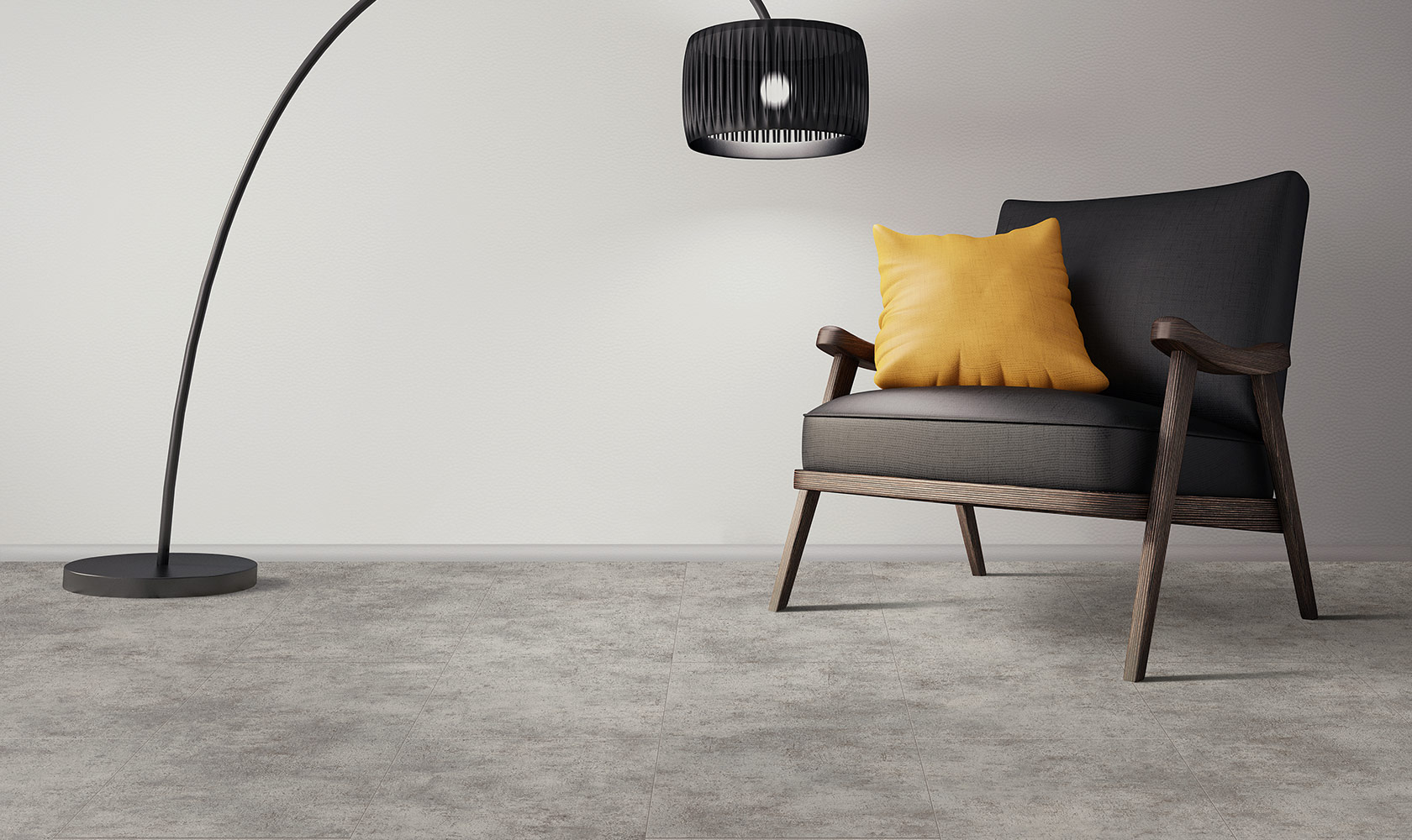 Ламинат Balterio Urban Tile Терра Кварц 114 фото в интерьере