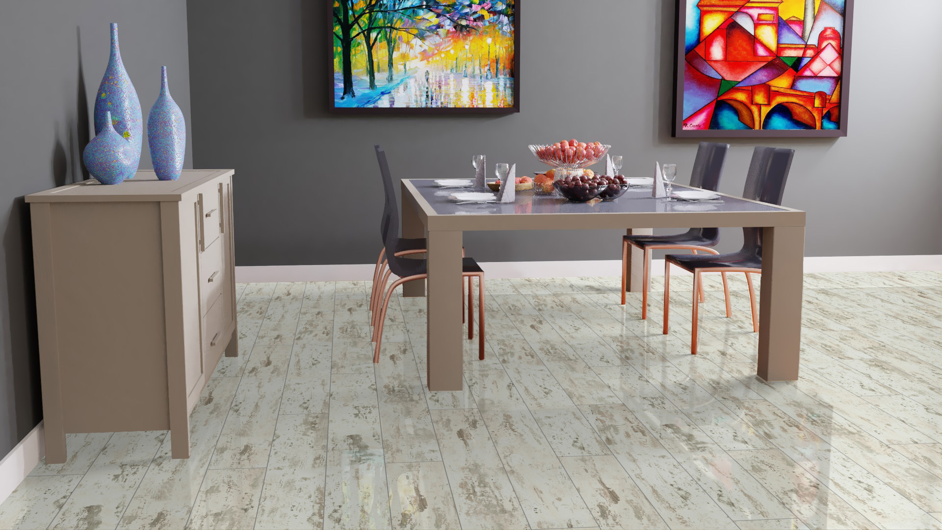 Ламинат Falquon Blue Line Wood 8 Old Havanna D3685 1220×193×8 фото в интерьере