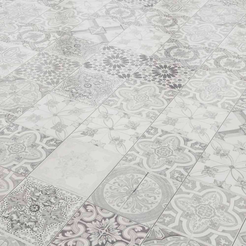 Ламинат Falquon Quadraic Relief White Q006 810×400×8