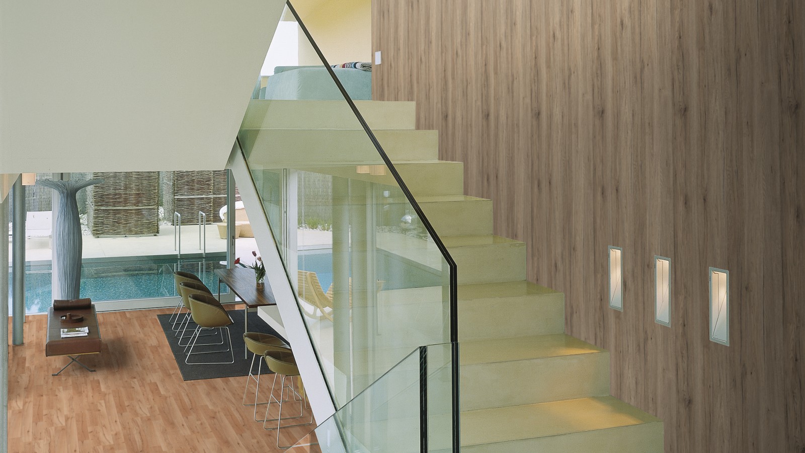 Ламинат Kaindl Classic Touch Стандартная доска Бук Серина 32535 фото в интерьере