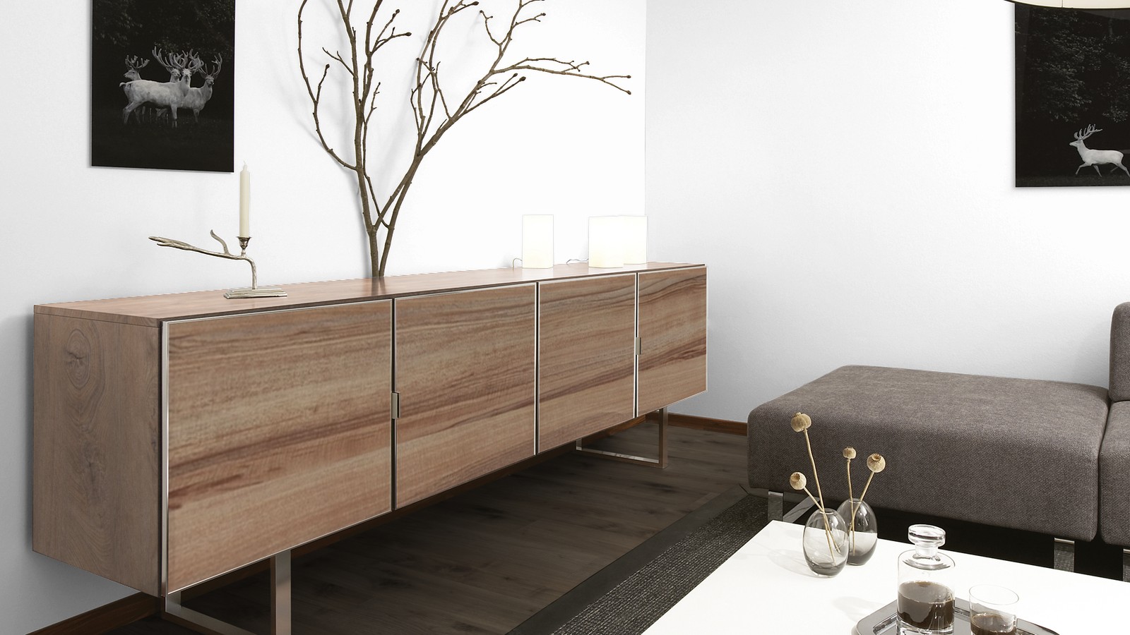 Ламинат Kaindl Classic Touch Стандартная доска Орех Сабо К4367 АV 1383×193×8