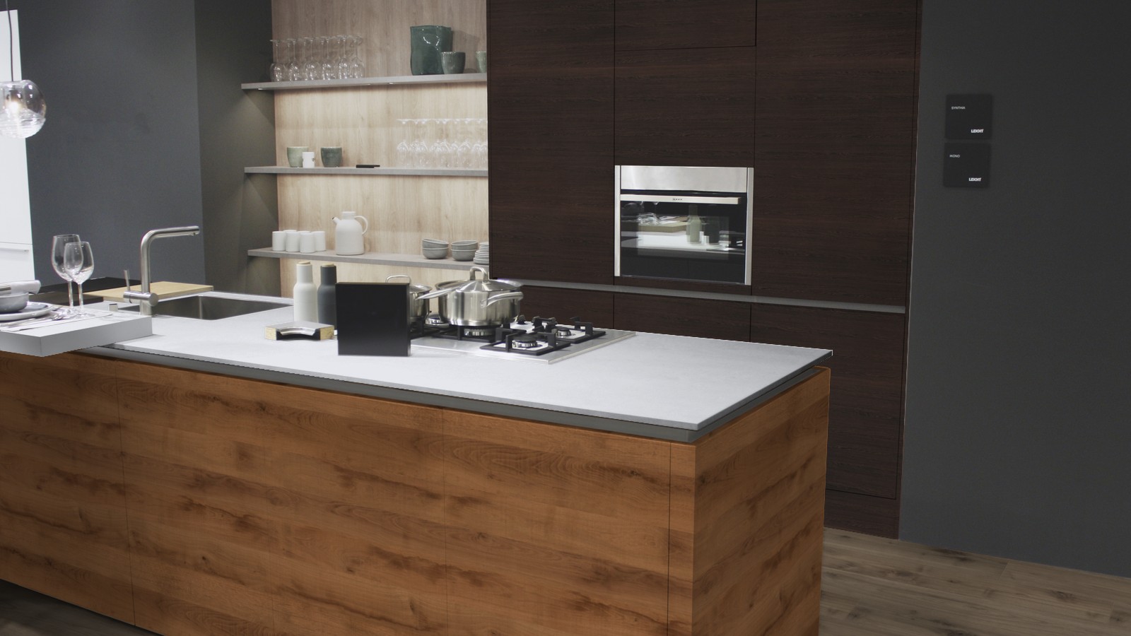 Ламинат Kaindl Classic Touch Стандартная доска Орех Сабо К4367 АV 1383×193×8