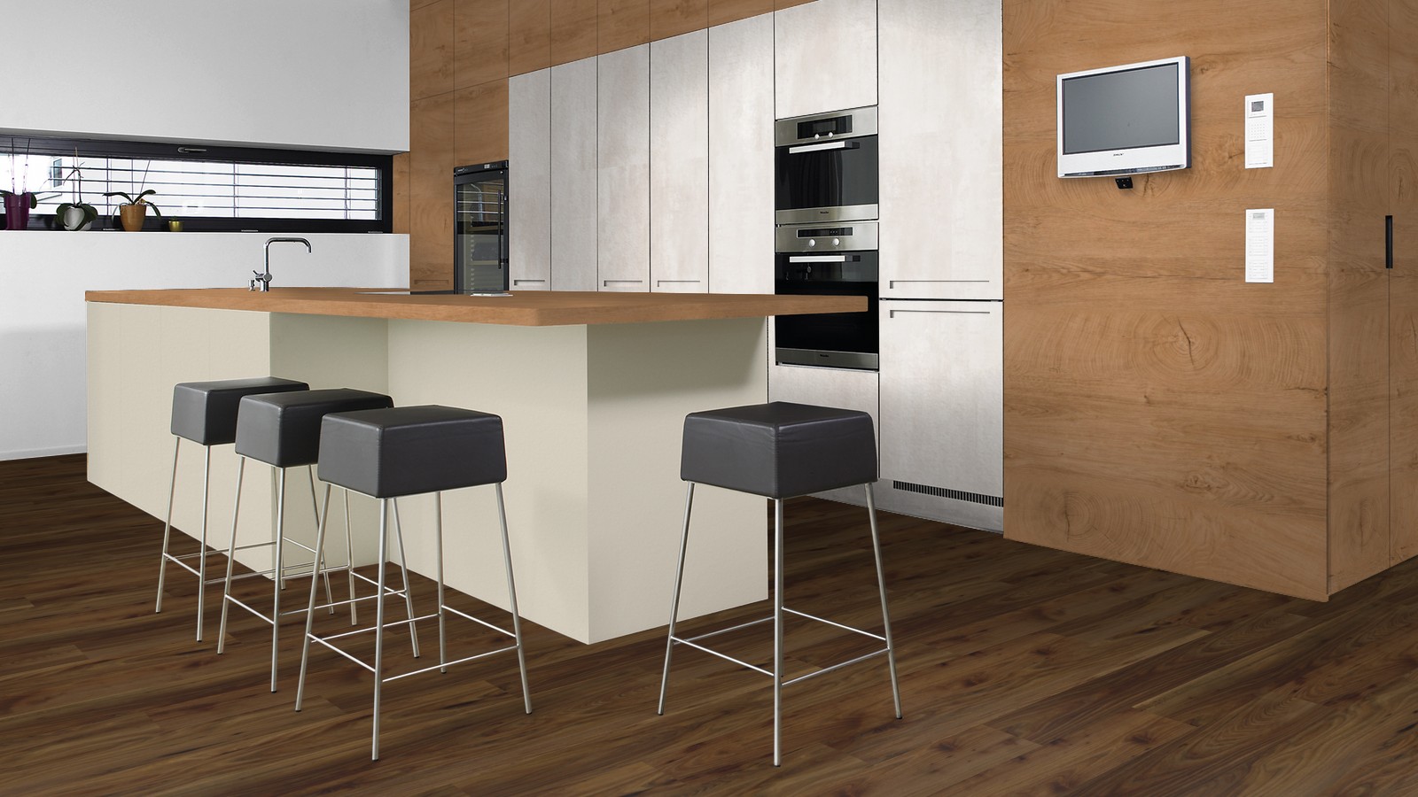 Ламинат Kaindl Easy Touch Премиум Вяз Лючия Р80100 HG 1383×159×8