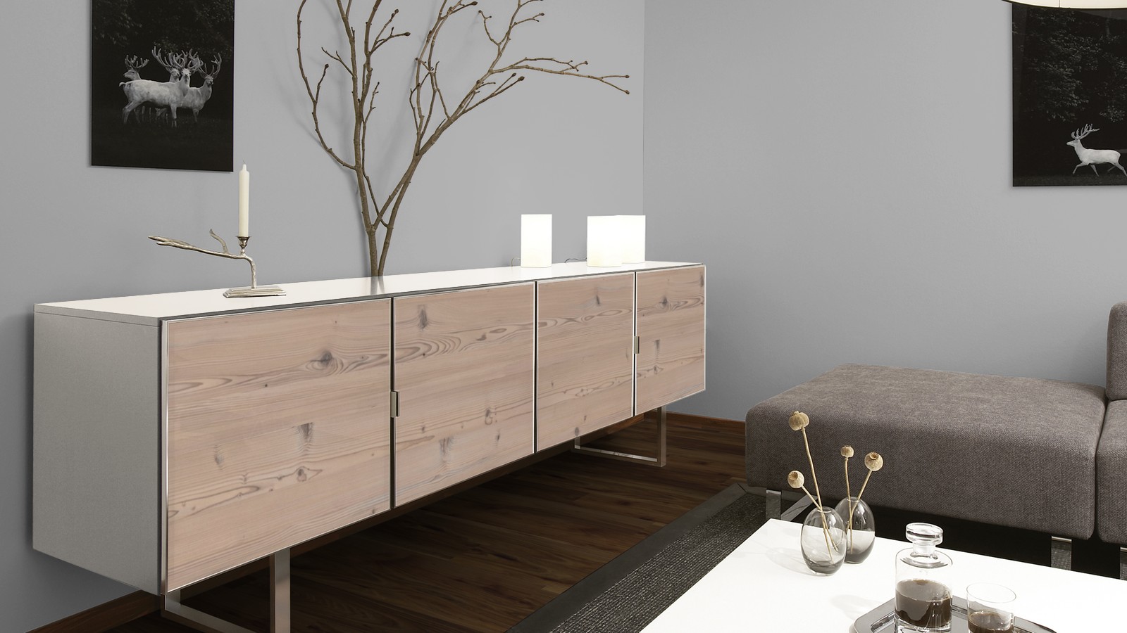 Ламинат Kaindl Easy Touch Премиум Вяз Лючия Р80100 HG 1383×159×8 фото в интерьере