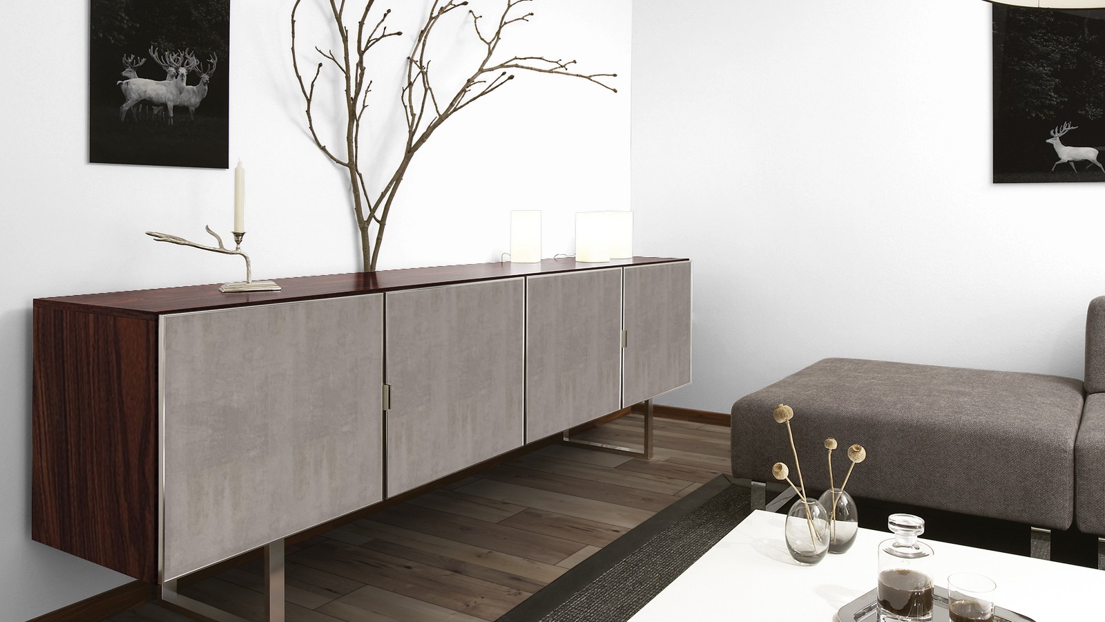 Ламинат Kaindl Natural Touch Стандартная доска 3в1 Дуб Тренд К4361 RF 1383х193х12 фото в интерьере