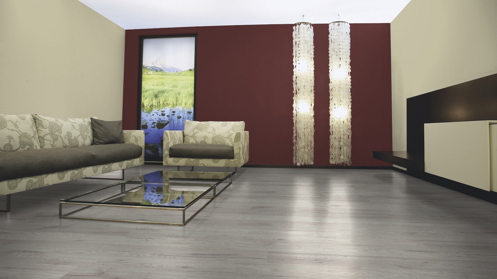 Ламинат Kaindl Natural Touch Премиум доска 33 Хикори Фресно 34142 фото в интерьере