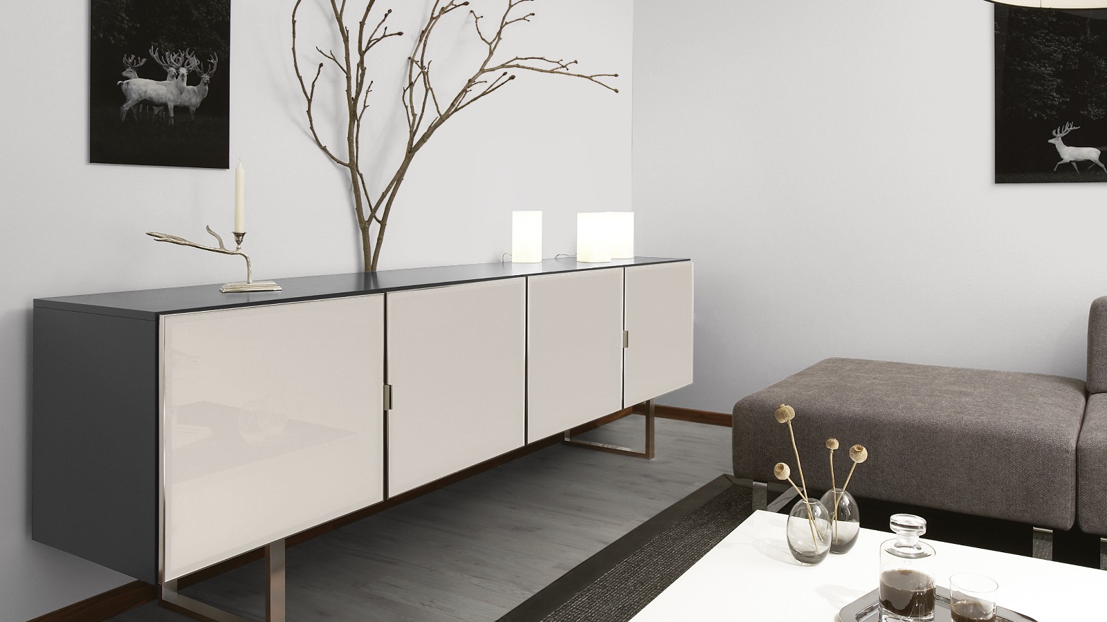 Ламинат Kaindl Natural Touch Премиум доска 33 Хикори Фресно 34142 фото в интерьере