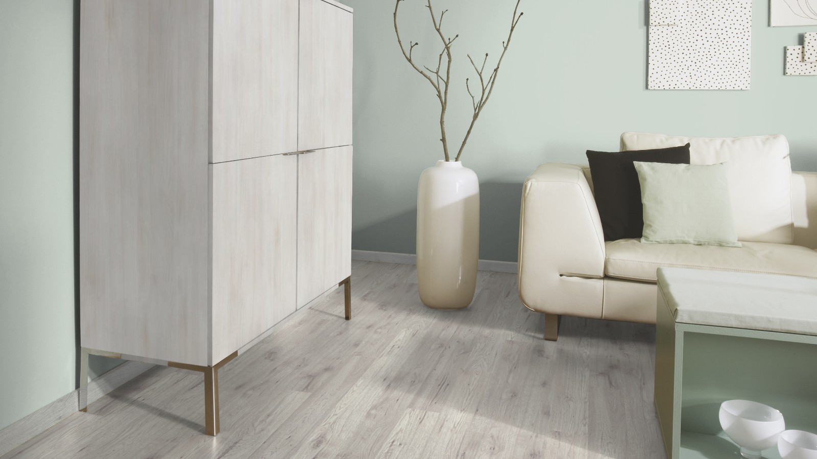 Ламинат Kaindl Natural Touch Премиум доска 33 Хикори Фресно 34142 фото в интерьере