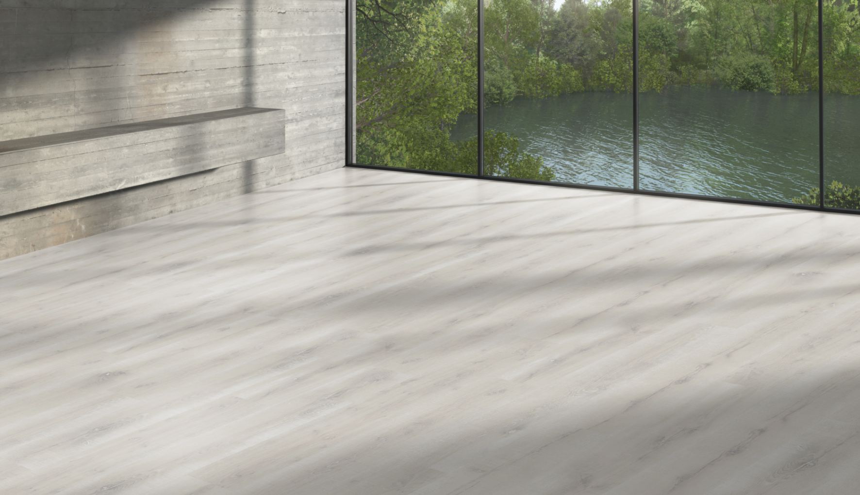 Ламинат Parador Eco-Balance Дуб Винтажный белый 1711223 фото в интерьере