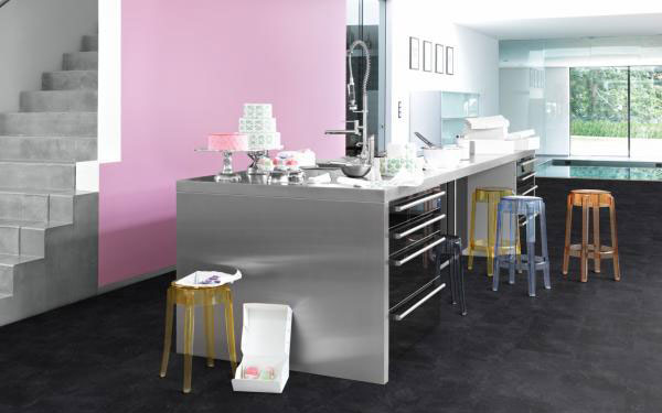 Ламинат Parador Trendtime 5 Современный Оникс 1473979 фото в интерьере