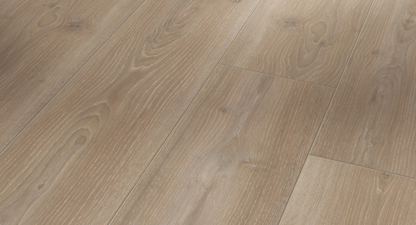 Ламинат Parador Trendtime 6 Дуб Скайлайн жемчужно-серый 1601103 2200×243×9