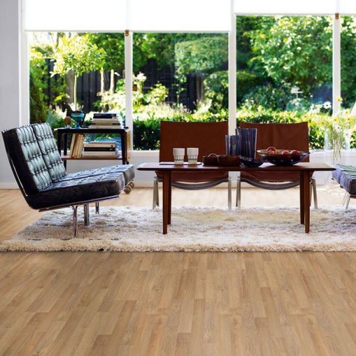 Ламинат Pergo Original Excellence Classic Plank Дуб Натуральный L0201-01785 фото в интерьере