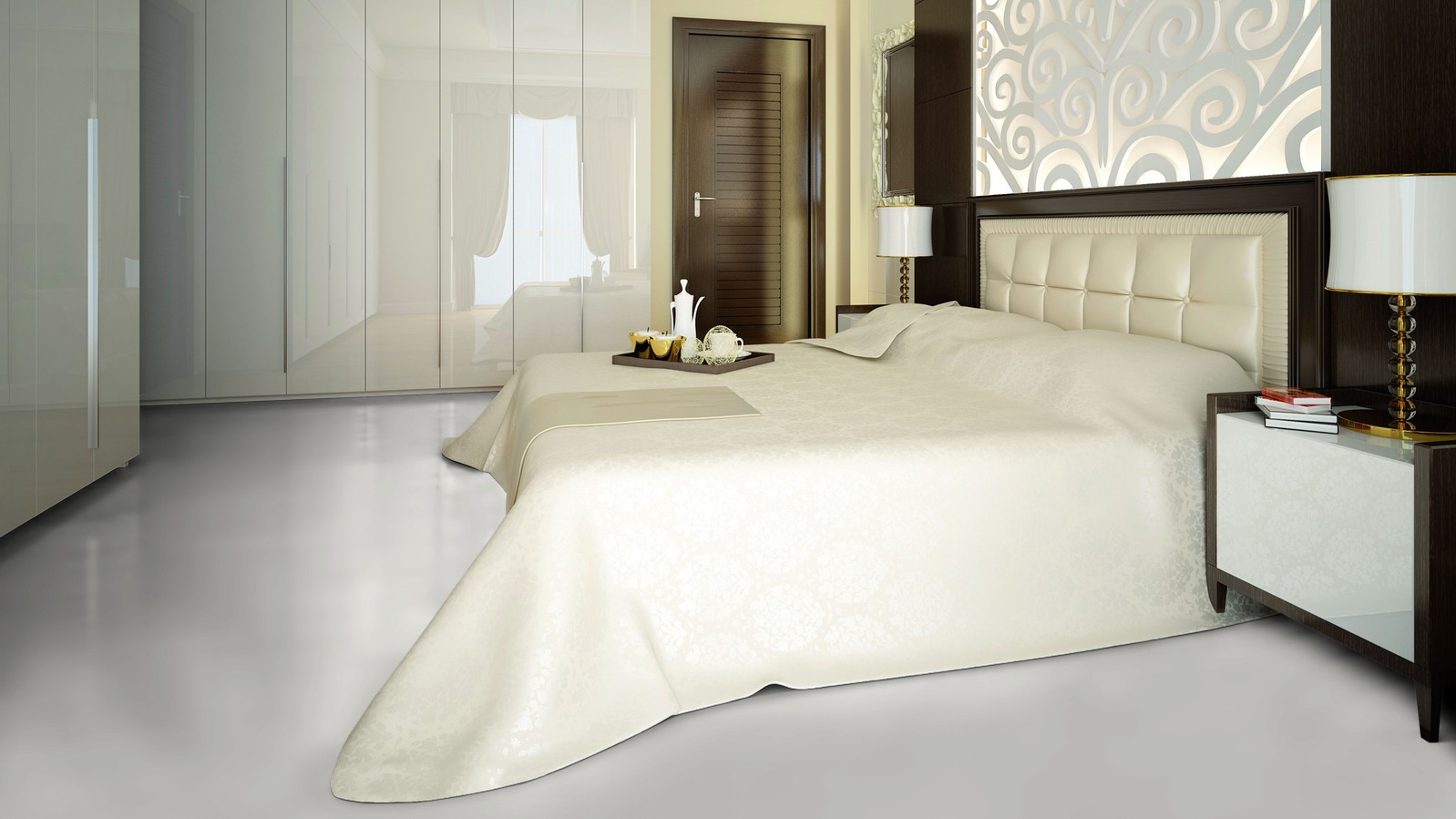 Ламинат Wineo 550 Color Grey матовый LA074CM фото в интерьере