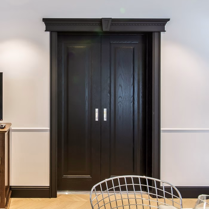 Молдинг под покраску Orac Decor Axxent DX119 2300×92×22 фото в интерьере