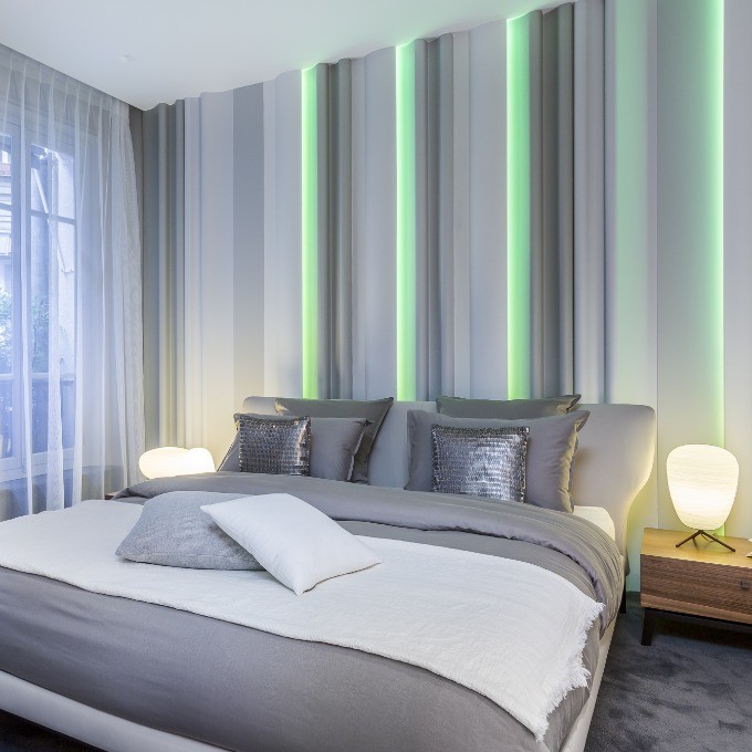 Молдинг под покраску Orac Decor Ulf Moritz Golf P3071 2000×372×76 фото в интерьере