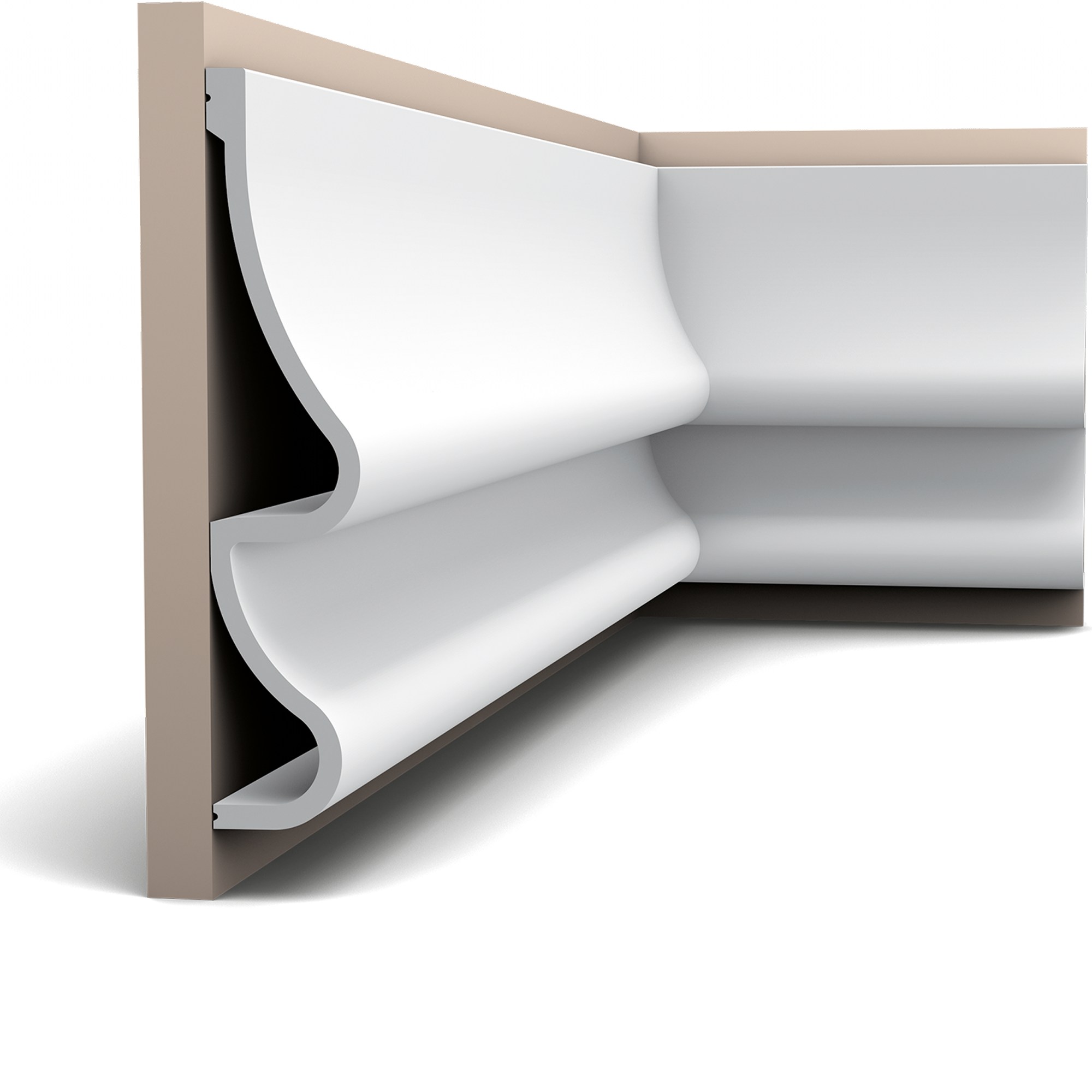 Молдинг под покраску Orac Decor Ulf Moritz Golf P3071 2000×372×76