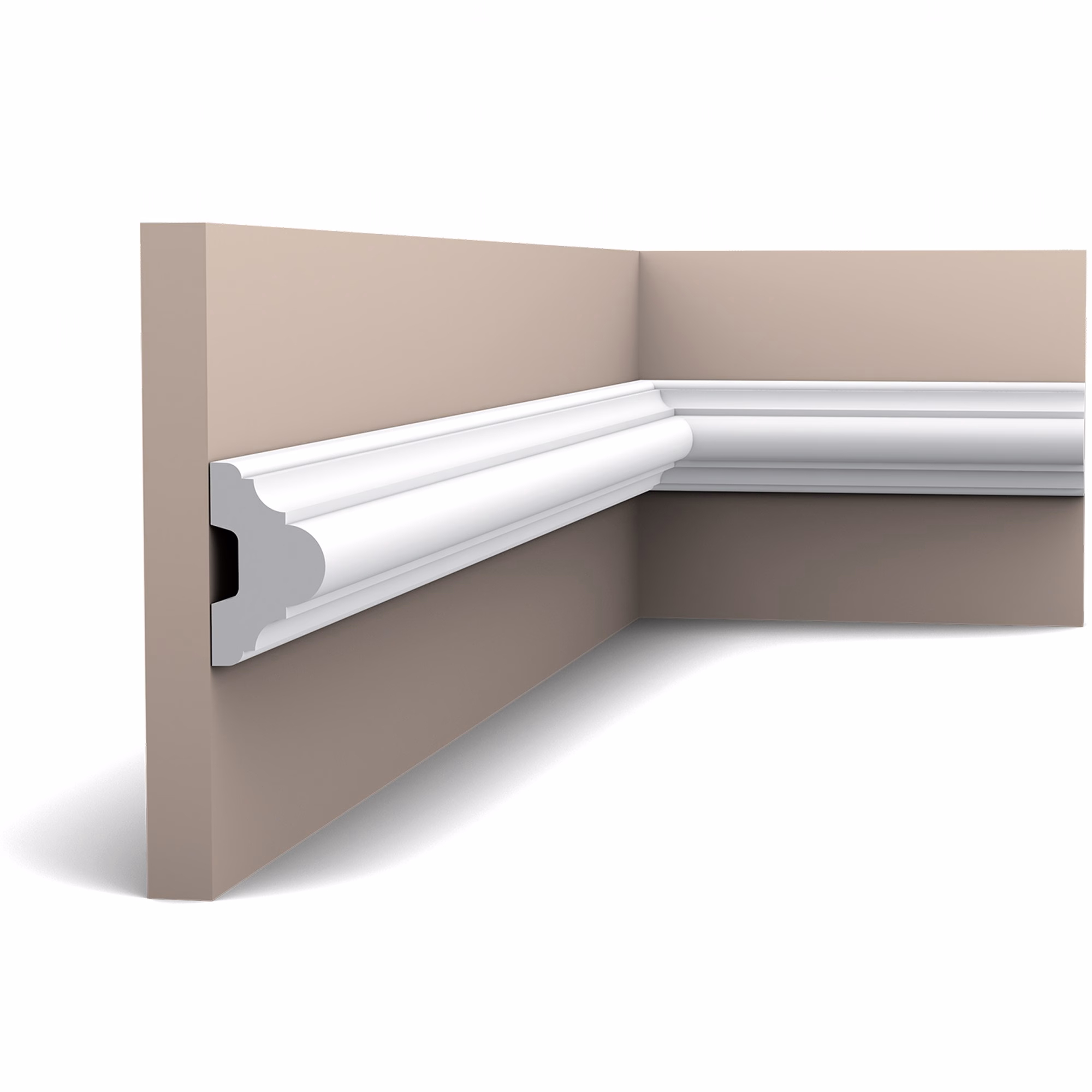 Молдинг под покраску Orac Decor Luxxus P4020 2000×50×29