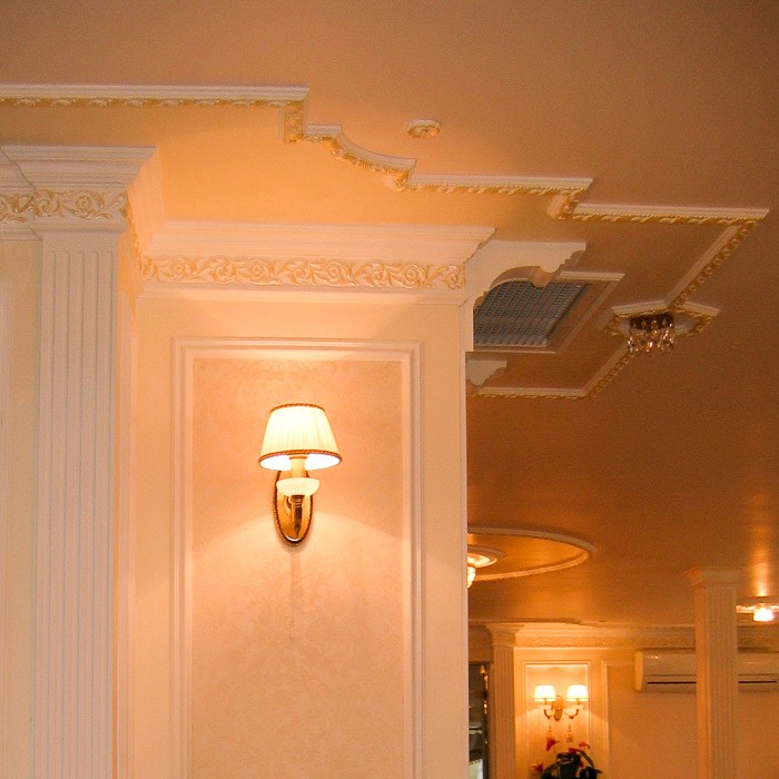 Молдинг под покраску Orac Decor Orac Luxxus P7020 2000×111×19 фото в интерьере