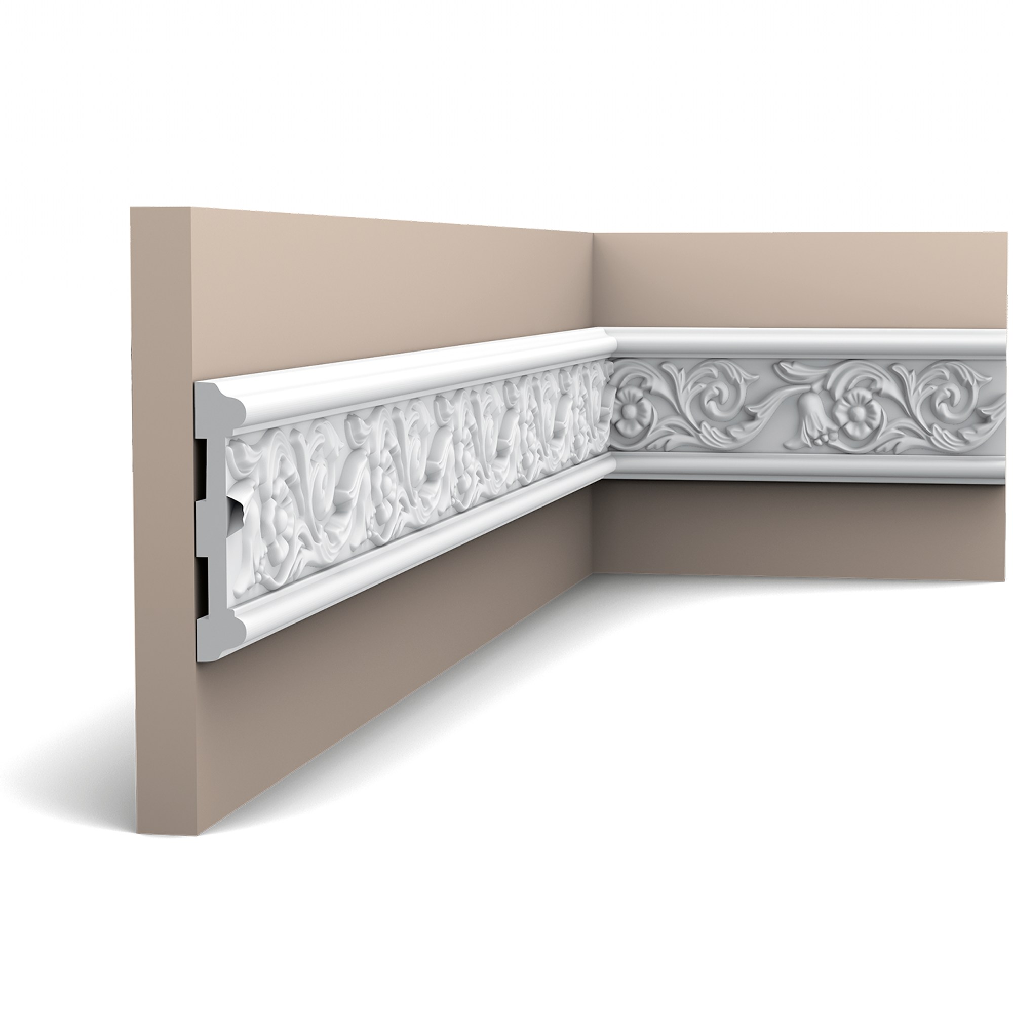 Молдинг под покраску Orac Decor Orac Luxxus P7020 2000×111×19