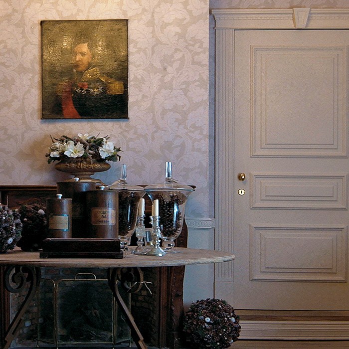 Молдинг под покраску Orac Decor Orac Luxxus P7030 2000×85×17 фото в интерьере